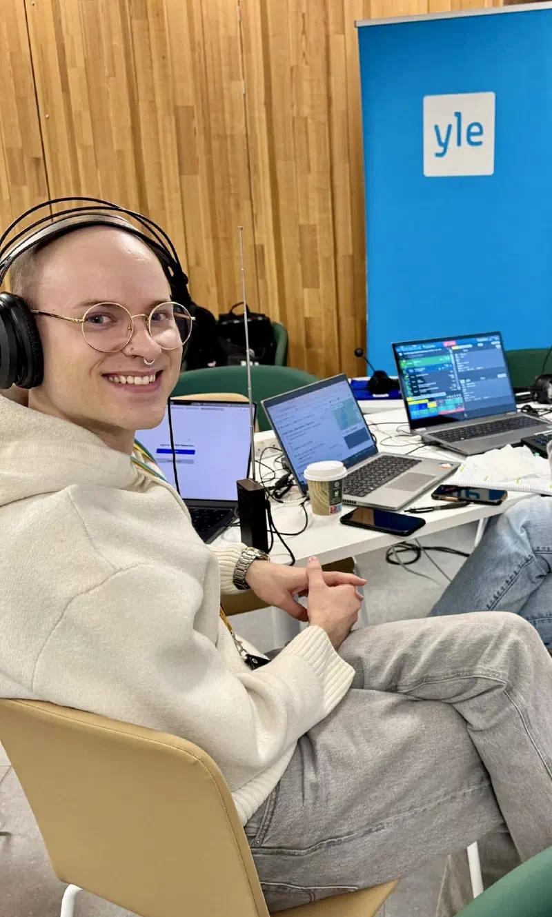 Here&rsquo;s a memory from my time at a media house. The outside broadcast day had started at 5 AM — the photo was taken somewhere around 5:30 PM. The day&rsquo;s tally: one dead Tieline ViA unit. It later turned out the latest firmware had a bug, which I&rsquo;d managed to find at the exact moment a radio reporter was about to start recording their piece.